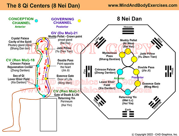 8 qi centers