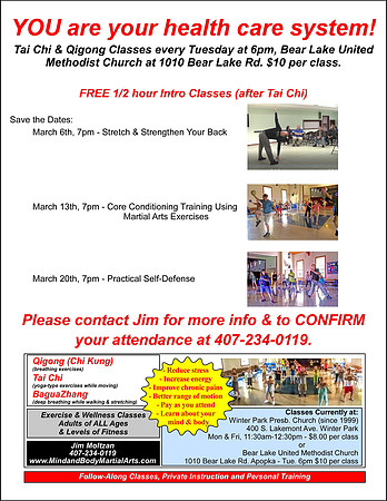March Theme Classes