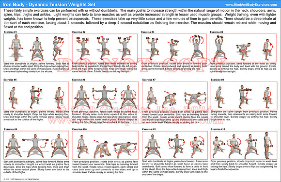 Iron Body-Dynamic Tension Weight Set