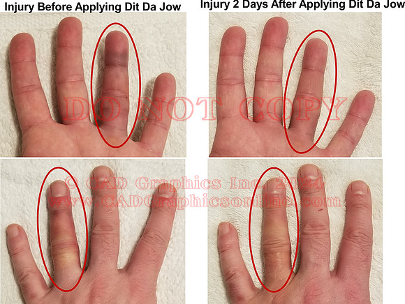 Before & After graphic